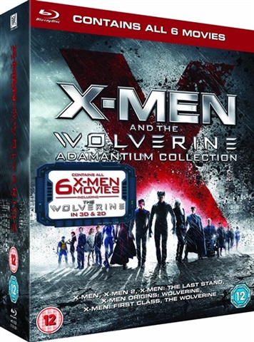 X-Men & The Wolverine Adamantium Collection (12) 8 Disc w